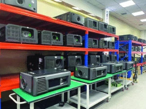 Pre-Owned Spare Parts 
for Projection Systems